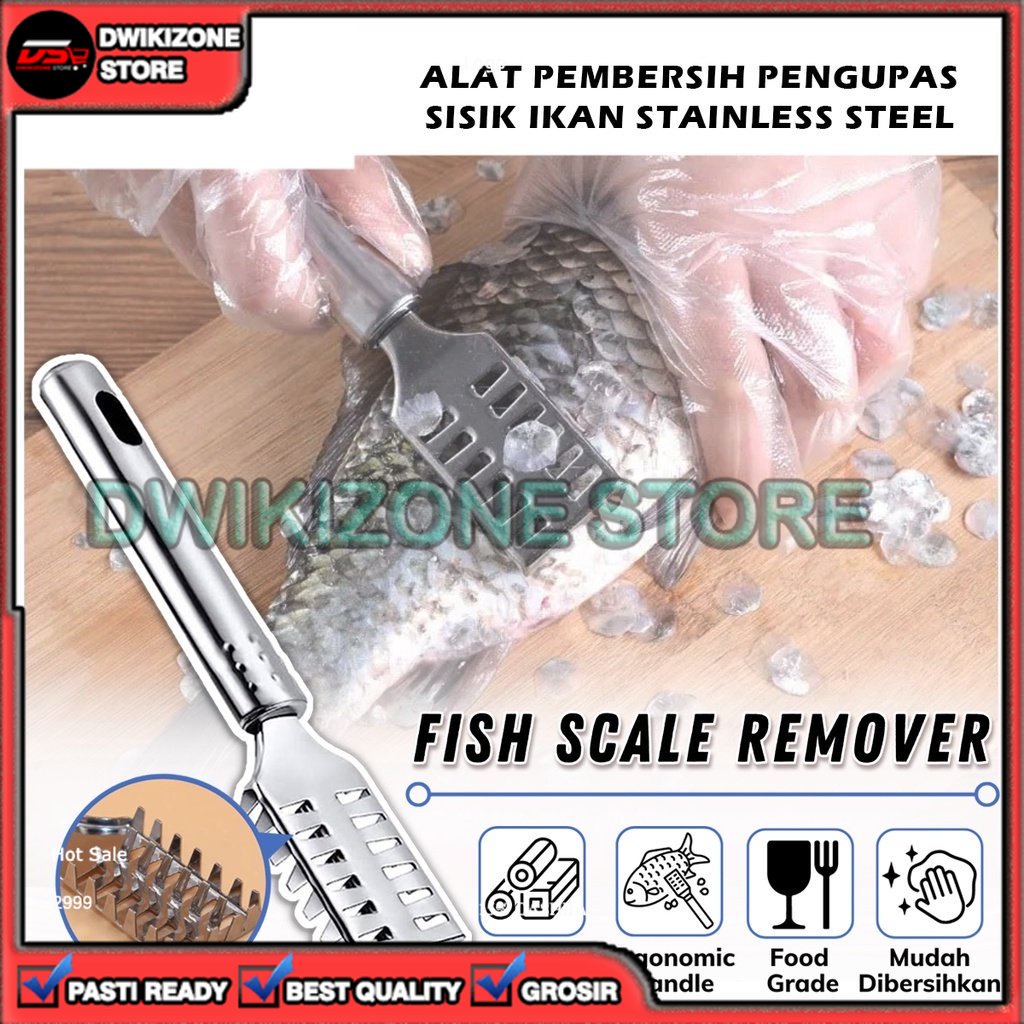 [DZS] ALAT KERUKAN PEMBERSIH PENGHILANG SISIK IKAN PEELER