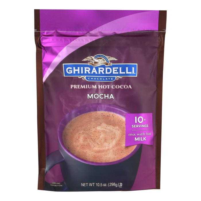 

Ghirardelli Chocolate Mocha Premium Hot Cocoa Mix 10.5 OZ 298gr