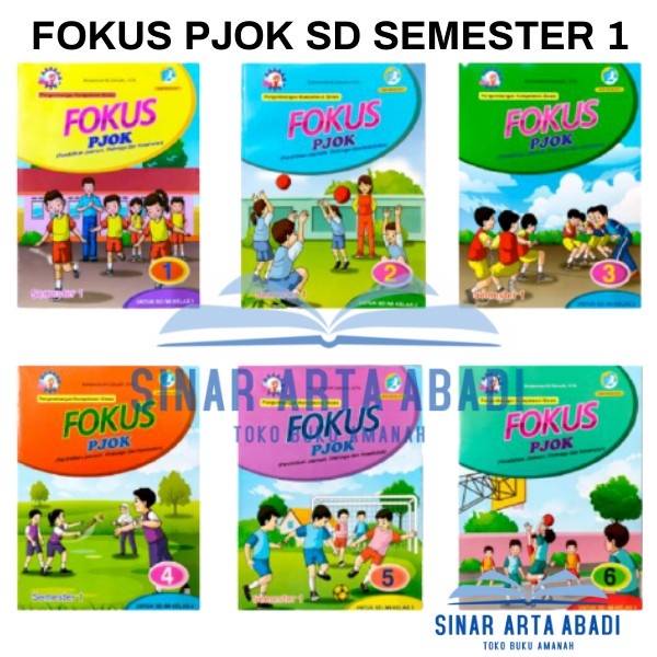 ⭐PROMO BUKU (COD)⭐ Buku Fokus PJOK Kelas 1 2 3 4 5 6 Sd atau Mi Revisi Terbaru - KELAS 2, semester 1
