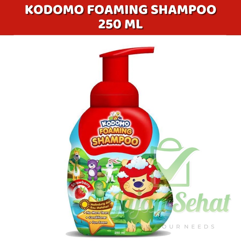 Kodomo Foaming Shampoo 250ml