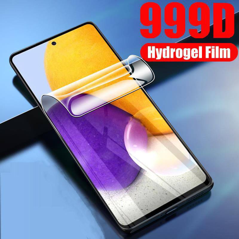 4pcs Film Hidrogel Bening Untuk Xiaomi Redmi Note12 11 11T 11E 10 Pro Plus Film Pelindung Anti Bluelight Untuk Redmi Note 12S 11S 11SE 10S 10 Lite 10 Pro MAX