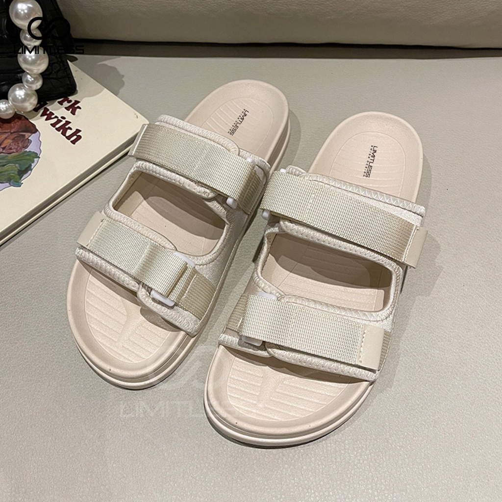 Sandal Wanita Casual Slip On MOSE  Terbaru Sandal Selop Wanita Dewasa Sendal Cewek Rumah Kekinian Premium