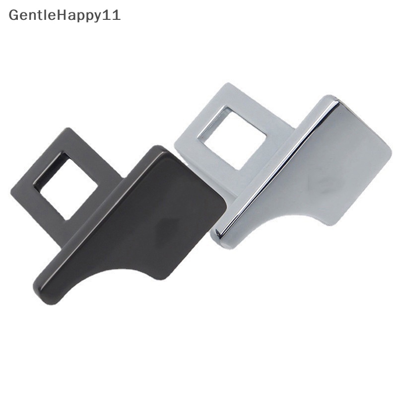 Gentlehappy Hidden Car Seat Safety Belt Buckle Clip Metal Insert Card Interior Gesper Kursi id