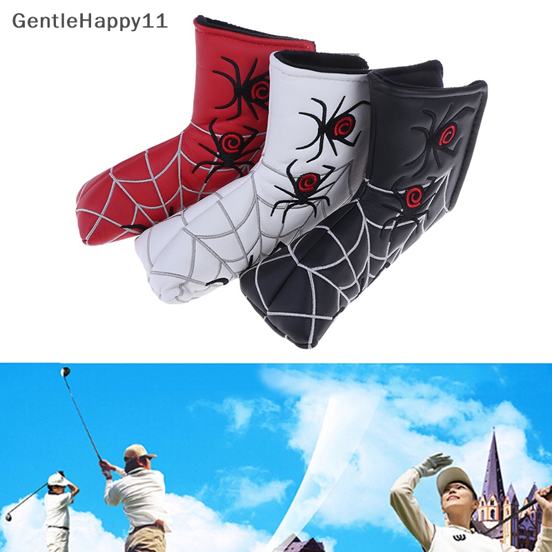 Gentlehappy Spider Golf Putter Cover Blade Golf Headcover Putter Club Penutup Kepala Aksesori  Id