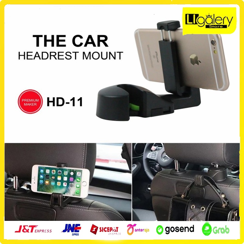 Car Holder HP HD-11 Gantungan Kursi Belakang Mobil