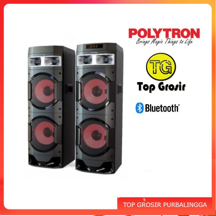 SPEAKER AKTIF POLYTRON PAS 10D28 BLUETOOTH PAS10D28 PURBALINGGA