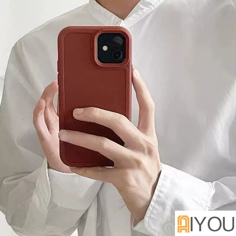 IPHONE Casing Ponsel Silikon Cair Musim Panas Hijau Matte Frosted Kompatibel Untuk Iphone14 13 12 11 Pro Max X XR 8 7 Plus Halus Ultra Hybrid Lembut TPU Back Cover