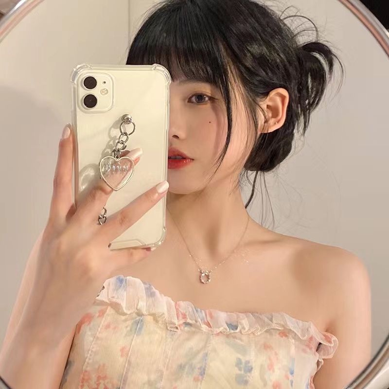 Kalung Wanita2023Ikatan Busur Lingkaran Lingkaran Liontin Kalung Perempuan Musim Panas Celar Claolings Rantai