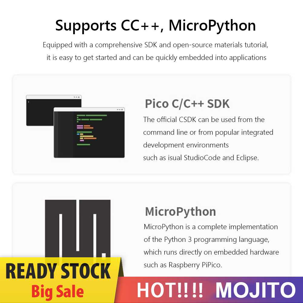 Rp2040-zero RP2040 Modul Papan Pengembangan Microcontroller Untuk Raspberry Pi