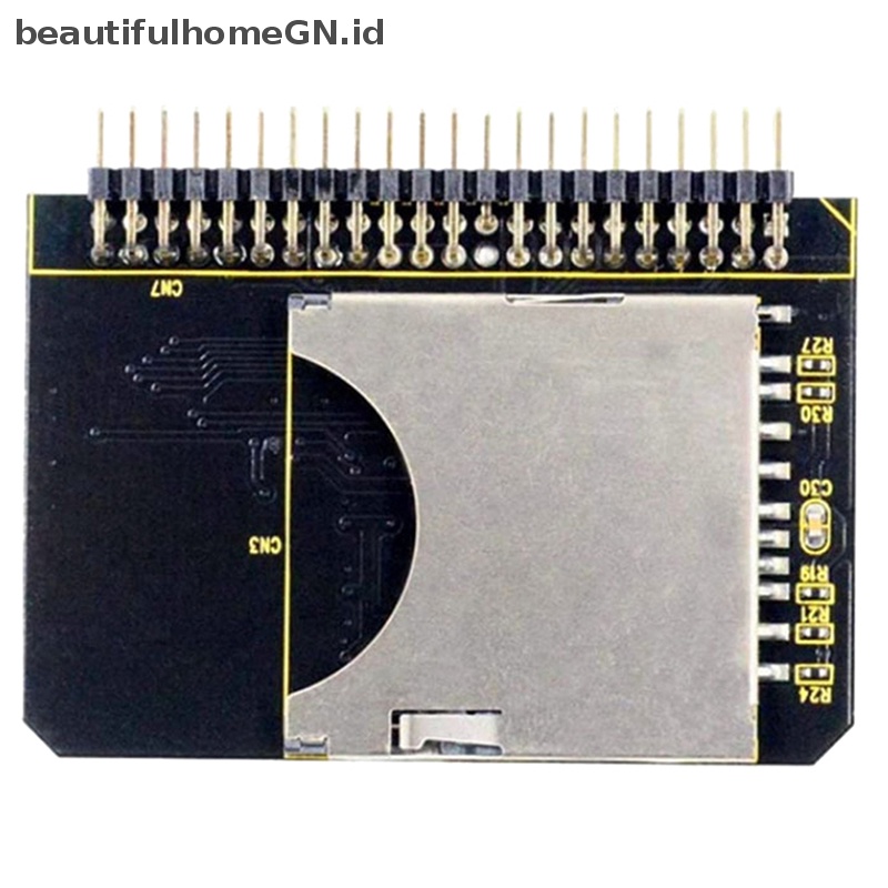 {Cantik} Adaptor SD to IDE 2.5&quot; 44pin SDHC/SDXC/MMC to IDE 2.5 inch 44pin Male Converter~