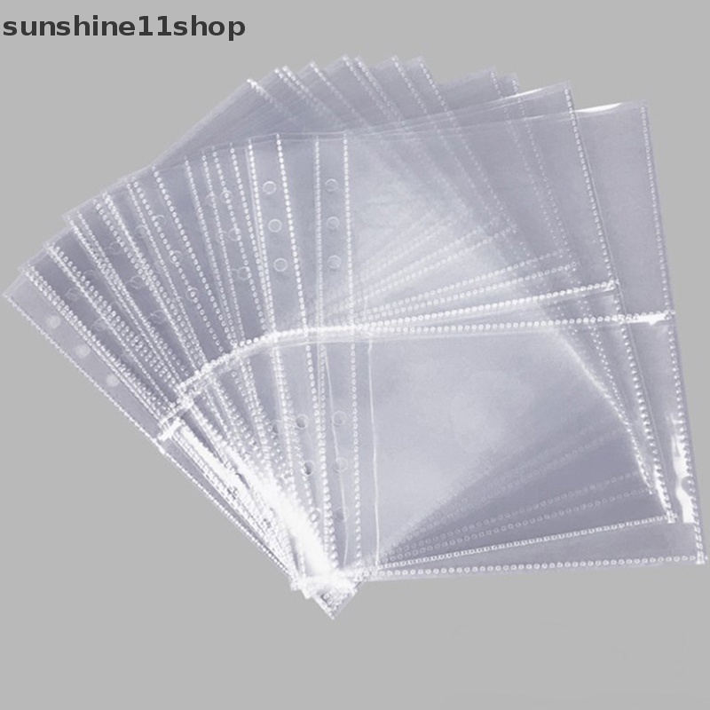 Sho A5 Binder Sleeves 1P 2P 4P Pengikat Album Foto Transparan Refill Inner Sleeves N