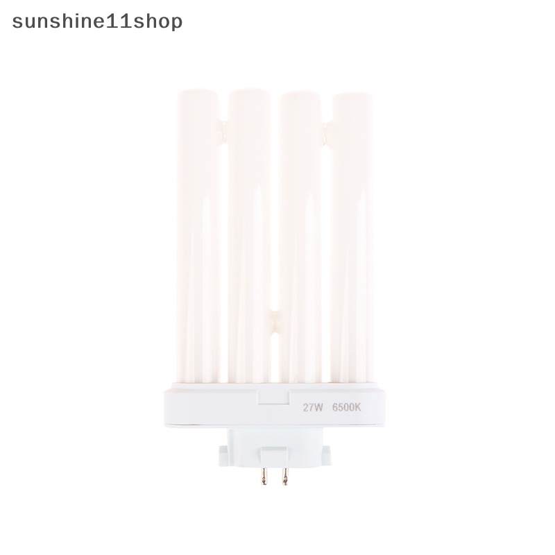 Sho 1Pc 27W AC220V-240V Empat Pin Lampu Neon Tabung Square s Light Tube N