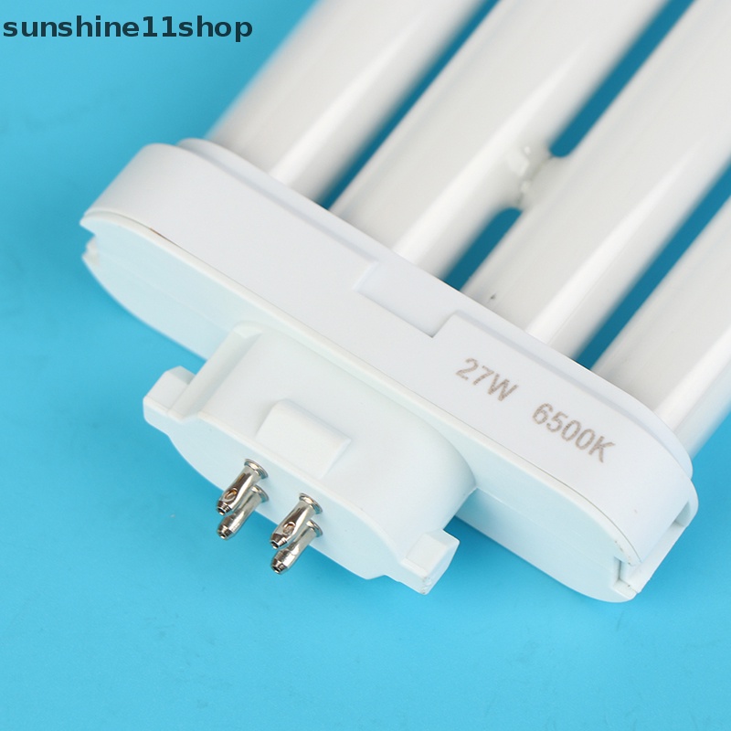 Sho 1Pc 27W AC220V-240V Empat Pin Lampu Neon Tabung Square s Light Tube N