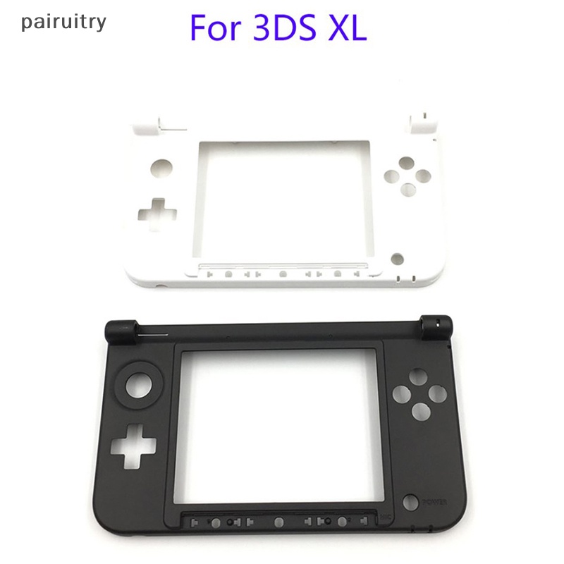 Prt 1PC Casing Housing Pengganti Shell Hitam Kualitas Tinggi Untuk 3DS XL LL 3DSXL 3DSLL Bingkai Tengah PRT