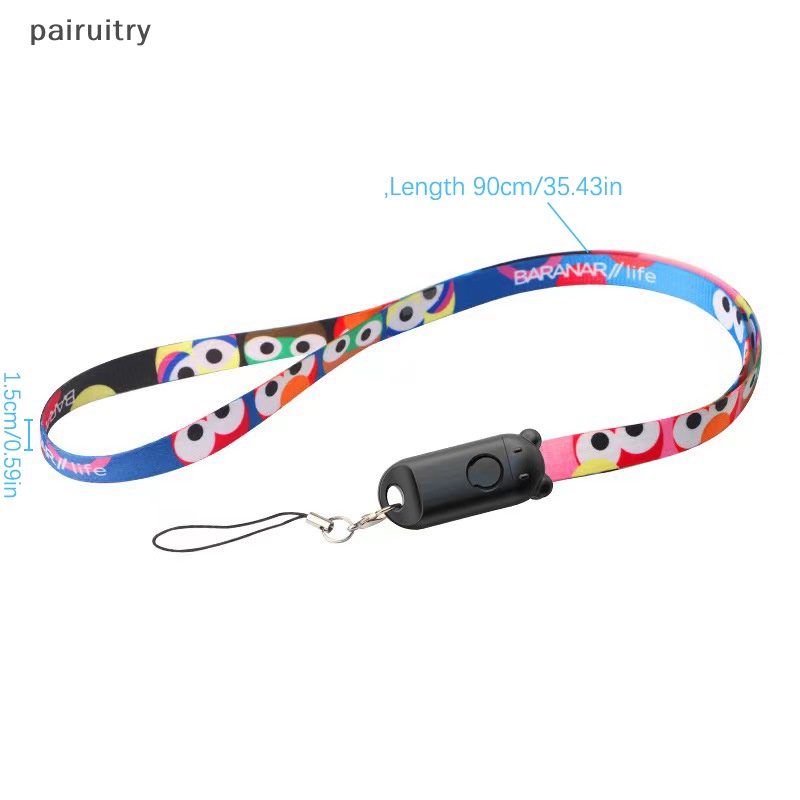 Prt Kartun Lanyard Ponsel USB Tipe C Kabel Pengisian Transmisi Jalur Data PRT