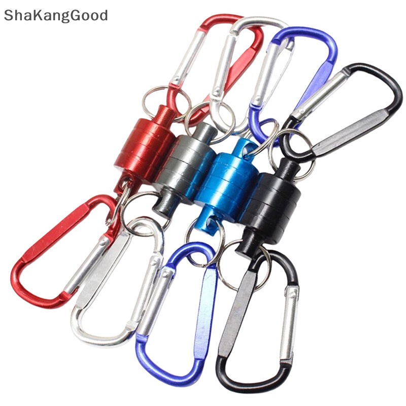 Skid Magnetic Net Release Alumunium Shell Untuk Fly Fishing Tools Fishing Holder Strong Magnet max 7.7lb /3.5kg Aksesoris SKK