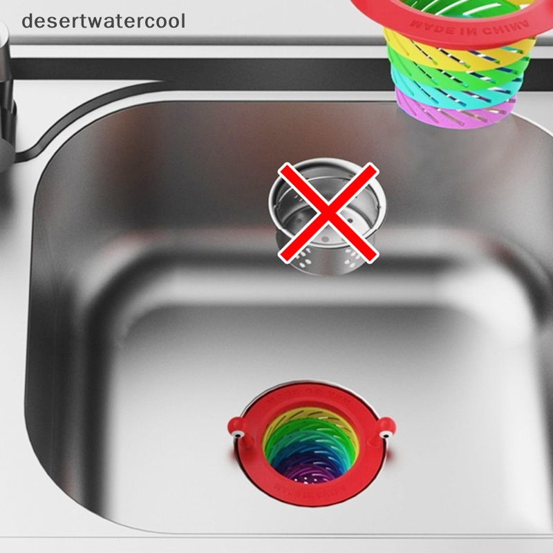 Deid Little monster filter floor drain Saringan Wastafel Dapur Ditarik mesh sink Martijn