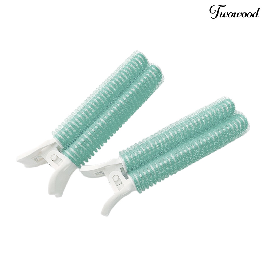 Twowood 2pcs Klip Volumizing Rambut Heatless Seamless Instan Meningkatkan Volume Rambut DIY Rambut Bengkak Tanpa Listrik Pengeriting Rambut Alat Styling Rambut