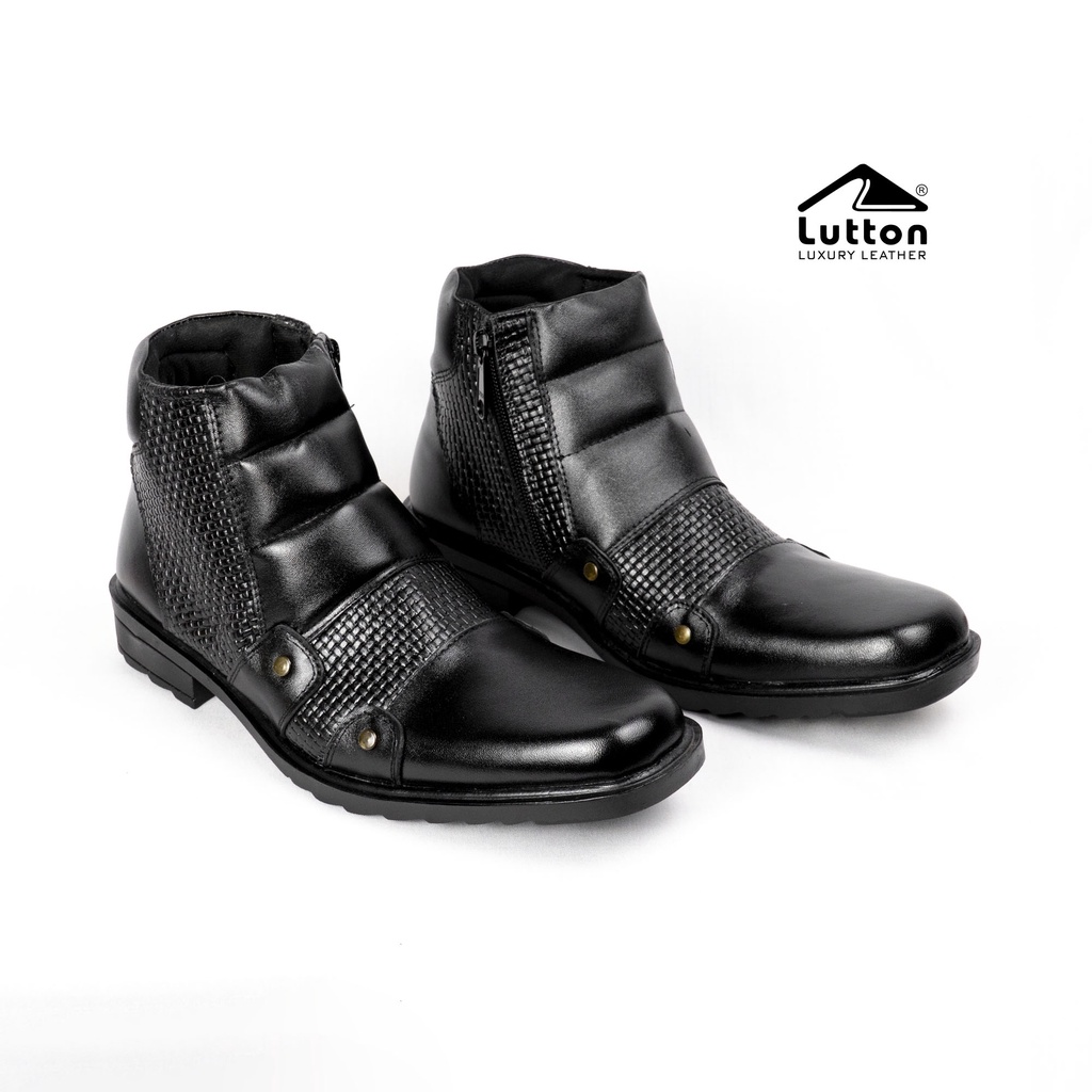 LUTTON SEPATU PRIA PANTOFEL BOOTS JAKCO