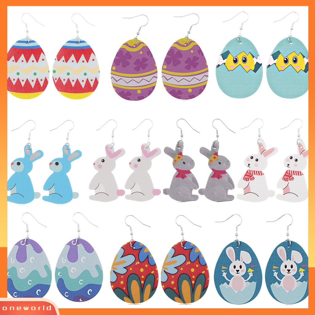 [WOD] Anting Menjuntai Nyaman Indah Elegan Easter Bunny Earing Untuk Hajatan