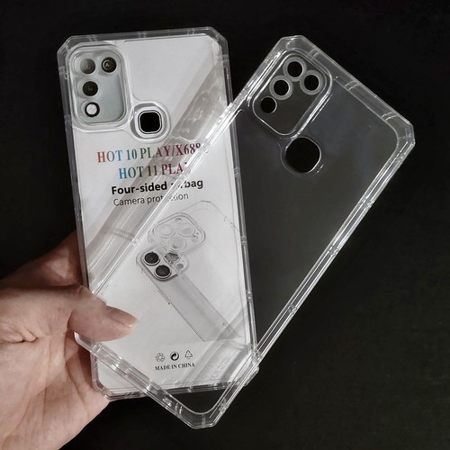 Case AirBag Super Clear Infinix Hot 10 Play/Hot 10/Hot 9/Hot 8/Note 10/Hot 12/Hot 10T/Hot 10S/Smart 5/Note 12/Note 11S/Note 11i Bening