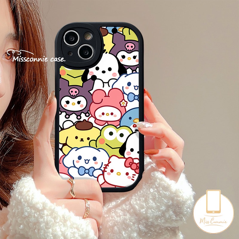 Indah Casing Untuk Infinix Hot 10T 11 10 Lite 10s 11s Note8 Smart 6 5 Hot 10 10s 11 10T 11s 9main Kartun Disney StellaLou Toy Story Cute Hello Kitty Soft Tpu Case Cover