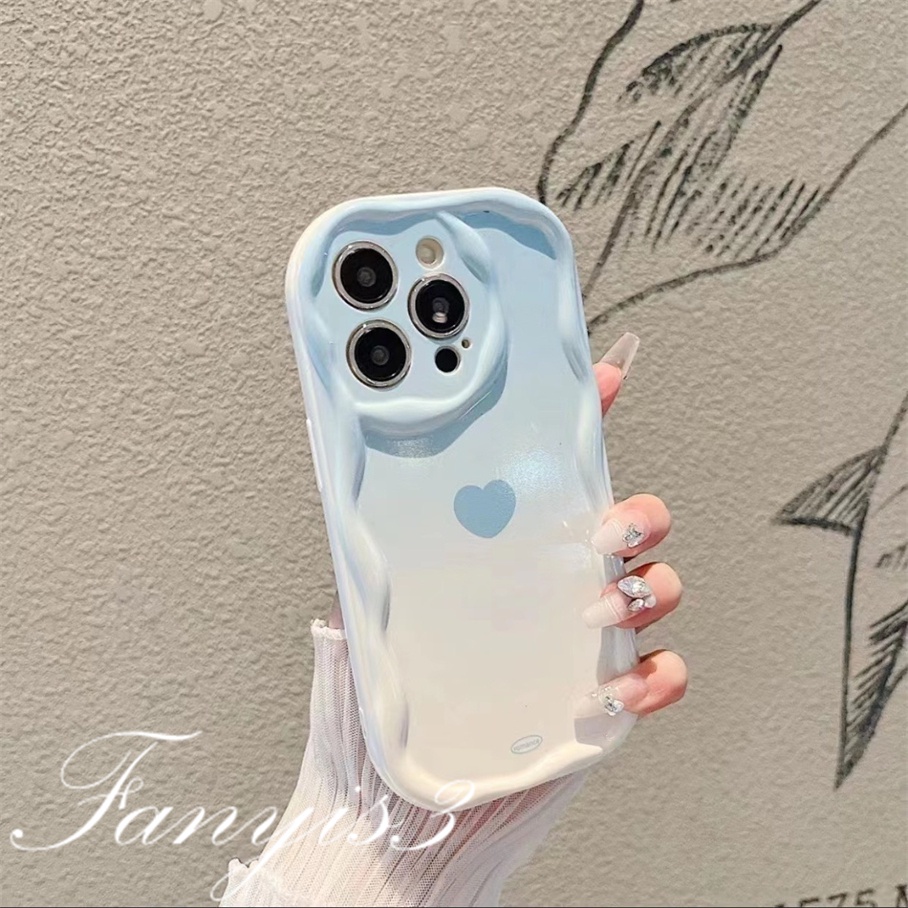 Redmi 12C A1 10C 10 10A 9 9A 9C 9T Note 12 12s 11s 10s 11 10 9s 9 Pro Xiaomi Poco X3 X3NFC X3Pro 12 11 Lite Gradual Love Wavy Curved Edge Phone Case TPU Soft Cover