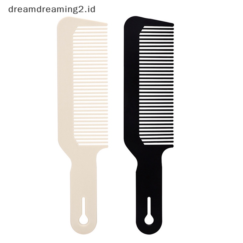 (drea) Hair Clipper Comb Barber Flat Top Combs Alat Styling Potong Rambut Hairdressing //