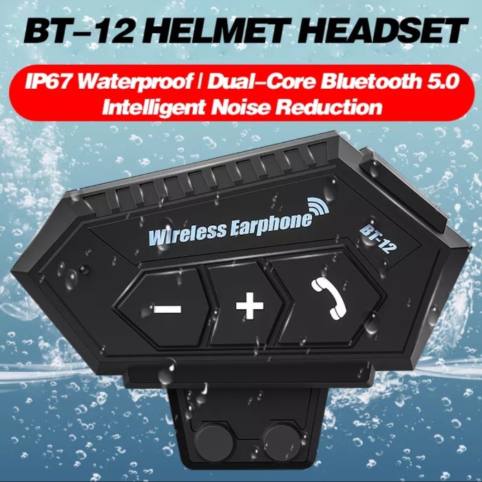 Handsfree Bluetooth Motor BT12 not intercom