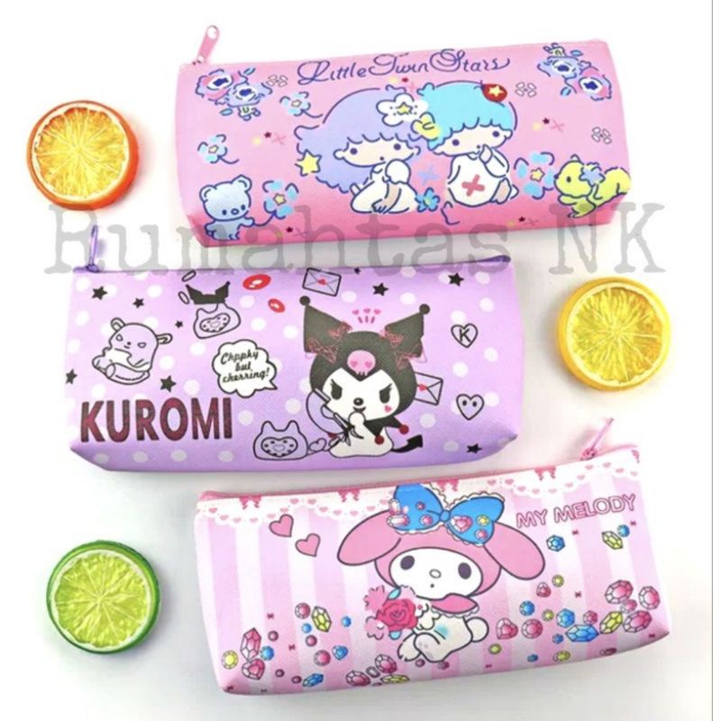 

BERKAT- Tempat pensil Kuromi 21 x 8,5/Tempat Pensil Murah Korea