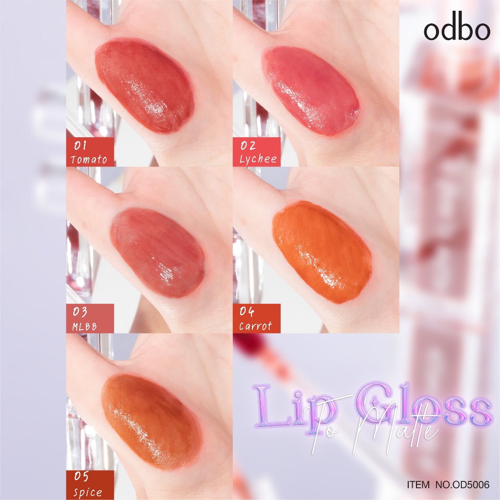 ODBO Lip Gloss To Matte Long Lasting OD5006