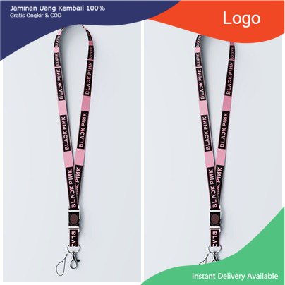 

Aksesoris BLACK PINK Populer / Lanyard Korea / Gantungan HP ID Card