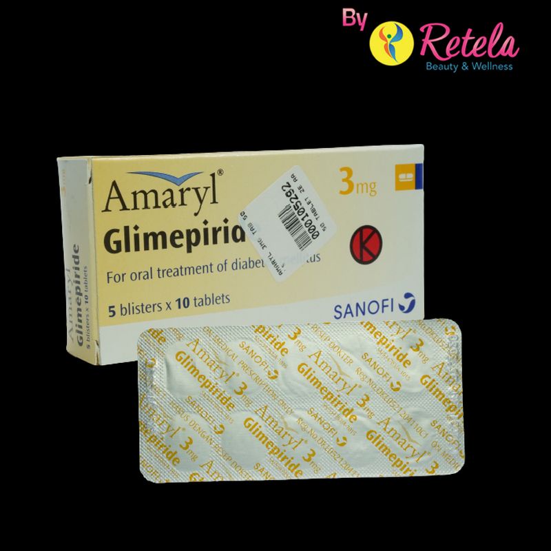 Amaryl 3mg Tab 10`S