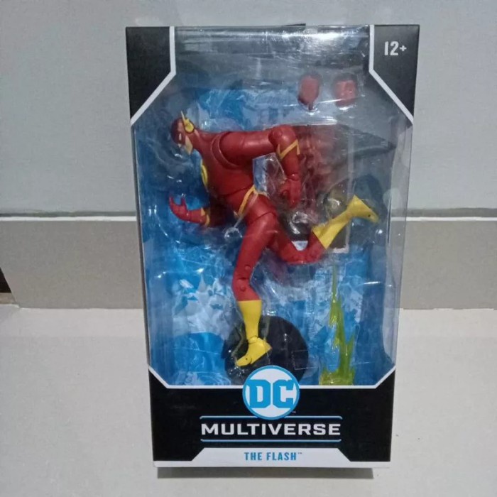 The flash mainan figure dc mcfarlene baru