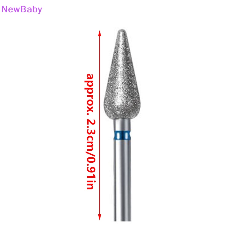 Newbaby Diamond Nail Drill Bits Alat Pembersih Kutikula Manicure Pedicure Remover ID