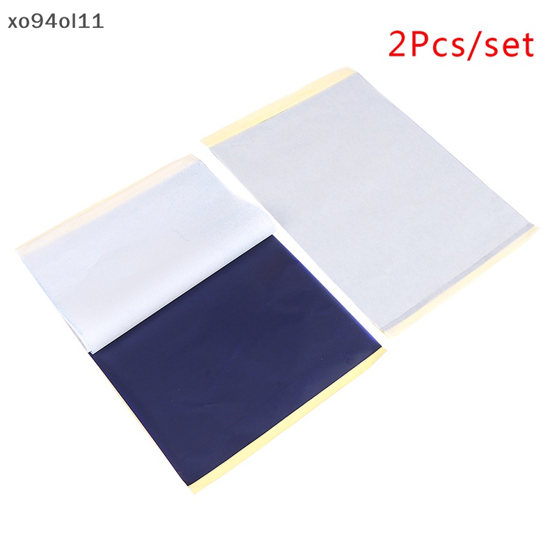 Xo 2Pcs /Set A4 Tattoo Transfer Paper Stensil Carbon Thermal Tracing Hectograph OL