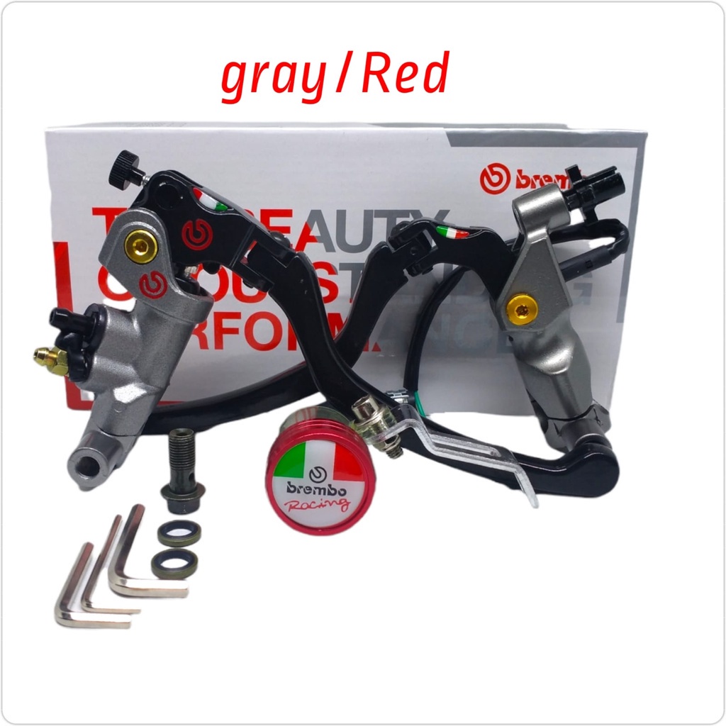 Master Rem Set Izumi Brembo Universal Semua Motor Vixion,R15,Byson,Rx King,Satria Fu,Aerox,Cbr,Ninja,Vario,Beat,Soopy,Mio Dan Motor Lain Nya