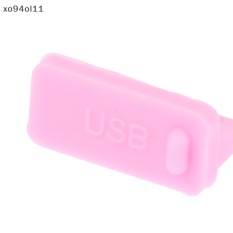 Xo 16pcs /Set Colokan Debu Laptop Set USB Port VGA Karet Penutup Pelindung OL