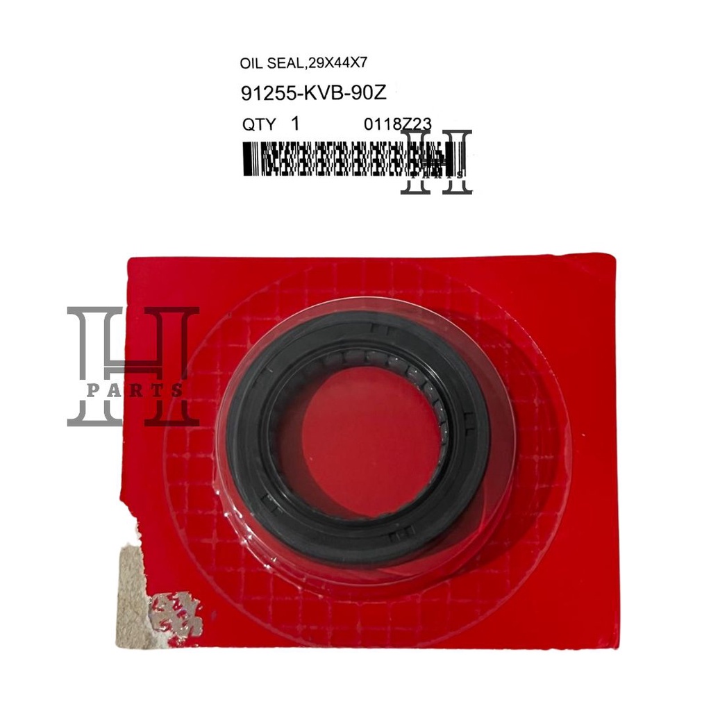 SEAL SIL AS RODA BELAKANG OIL SEAL 29X44X7  BEAT SPACY SCOOPY VARIO 110 KARBU FI ESP 91255-KVB-90Z ASLI ORIGINAL AHM HGP HONDA deeh