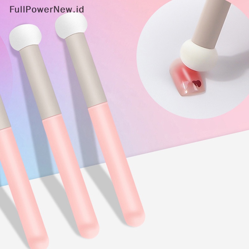 Power 1Pcs Gradient Shading Pen Dotg Brush Spons Kepala Nail Art Brush Tool ID