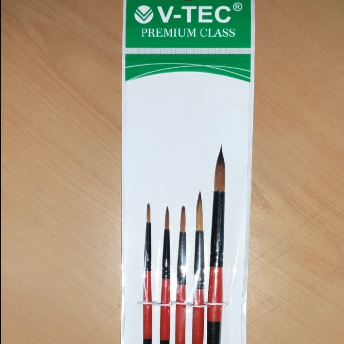 

KUAS V-TEC BRUSHES SET ISI 5 TYPE VT-110/5