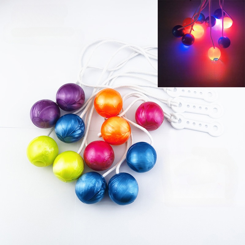 4pcs LATO Ball Pro Clackers Ball Bola Kendur Terbaru Dan Terheboh Berjam-Jam Warna Menyenangkan Random