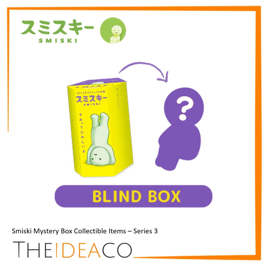 SMISKI Collectible Items - Series 3 Glow in the dark Toy [Blind Box / Random]