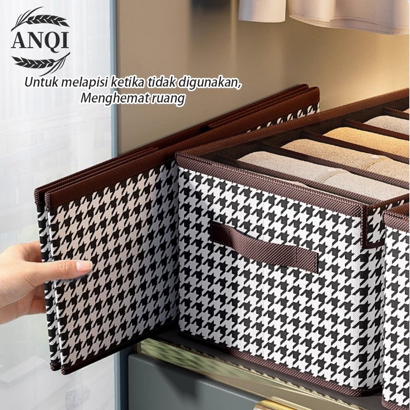 ANQI 1888 Storage Box / Baju Tempat Penyimpanan Pakaian / Keranjang multifungsi  VS-142