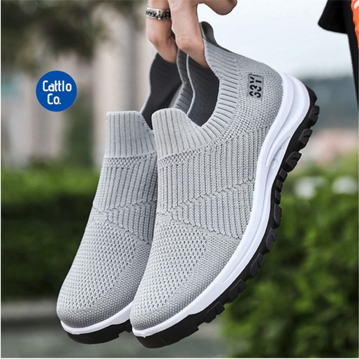 Sepatu Pria Slip On  Casual Trendy - 33Y - Hitam, 40