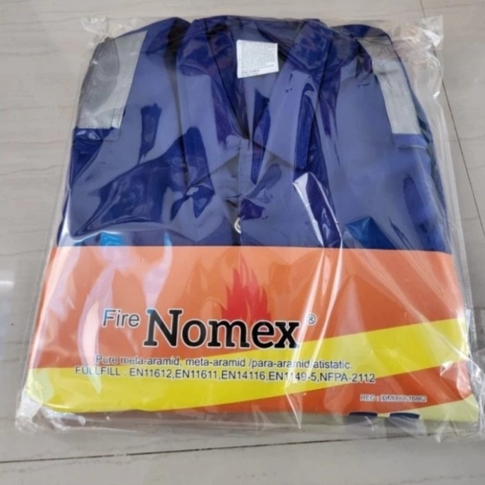 Wearpack Nomex IIIA / Coverall Nomex Tahan Api Original - M