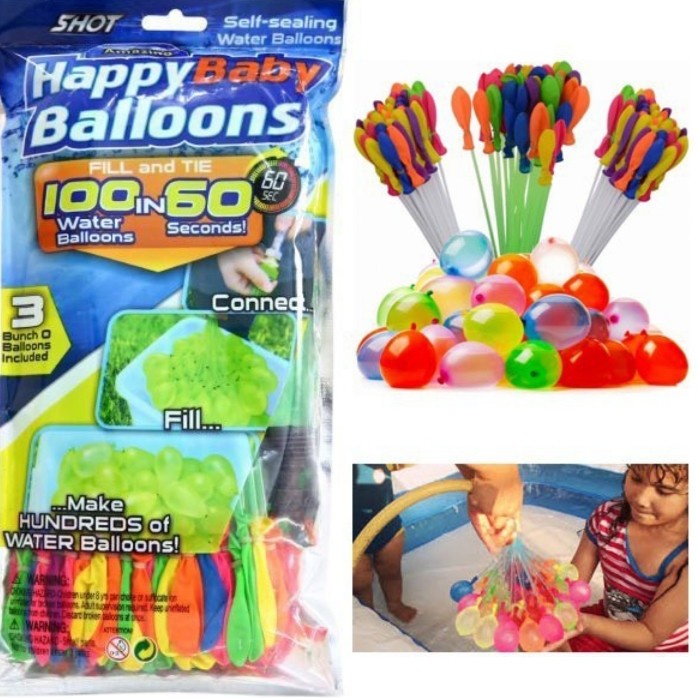 COD Jual Murah Balon Air Perang Mainan Anak Latex Water Ballon