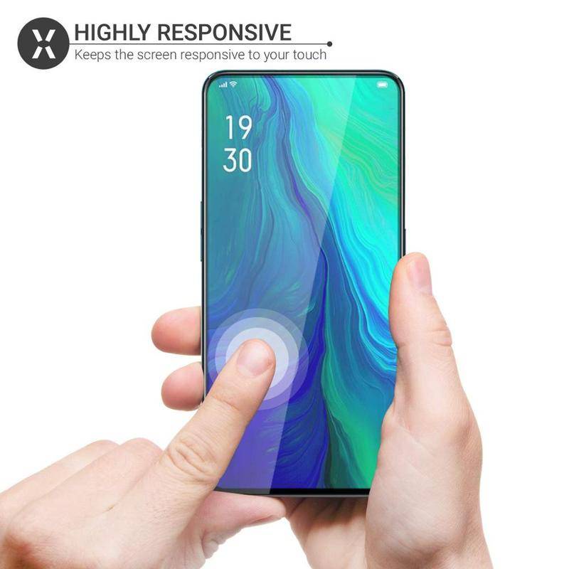 9d Hitam Full Cover Tempered Glass Untuk OPPO Find X X2 X3 X5 X6 RX17 Lamborghini Neo Pro Pelindung Layar Untuk OPPO Reno 9 8 6 5 4 3 A1 Pro Plus T 4G 5G Kaca Film Pelindung