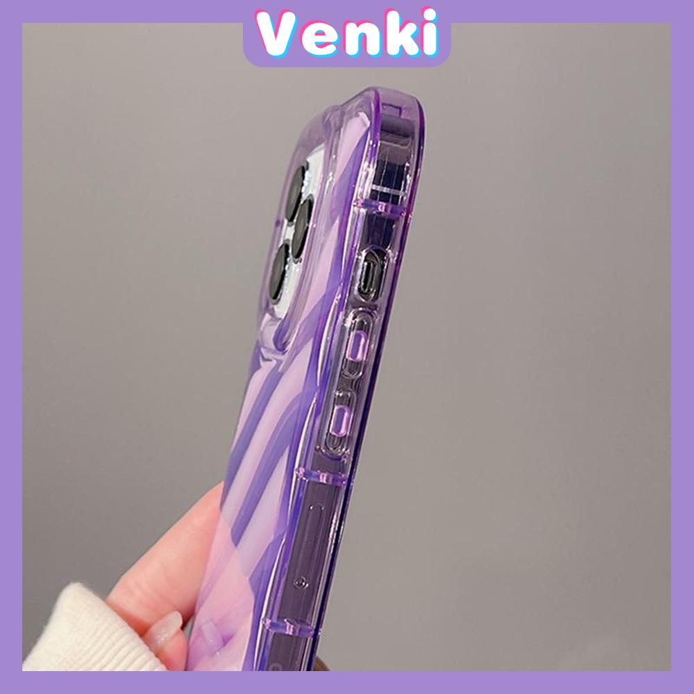 VENKI - Untuk iPhone 11 iPhone Case Bening Case TPU Soft Case Airbag Shockproof Simple Multicolor Kompatibel dengan iPhone 14 13 Pro max 12 Pro Max 11 xr xs max 7Plus 8Plus