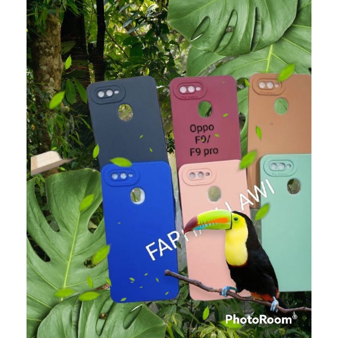 CASE/ SILIKON TERBARU OPPO F9/ F9 PRO SOFTCASE MACARON PRO CAMERA